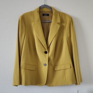Nine West Mustard Blazer for Women
